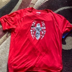 UA spider man shirt size XL mens